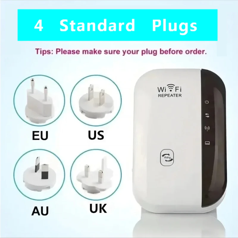 Melhorador de terceira geração, roteador doméstico europeu, 300mbps, repetidor wi-fi sem fio, 2.4g, extensor de alcance, amplificador de sinal wi-fi