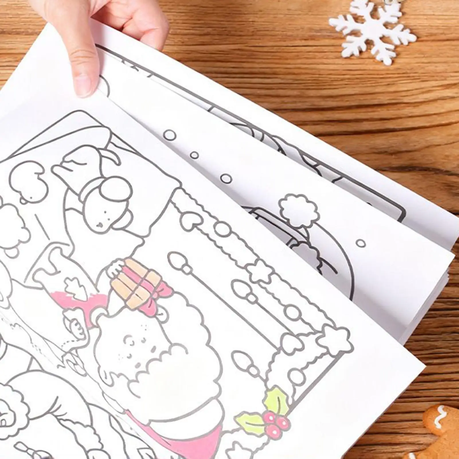 لعبة كتاب التلوين الموجهة للتعلم المبكر لعيد الميلاد سانتا رسم كتاب تلوين لأقلام التلوين وأقلام الرصاص وغرفة الدراسة في الفصول الدراسية