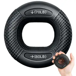 Silicone Finger Gripper Ring Hand Muscle Strengthener Ring Wrist Finger Trainer Exercise Carpal Expander Workout Fitness Equipt