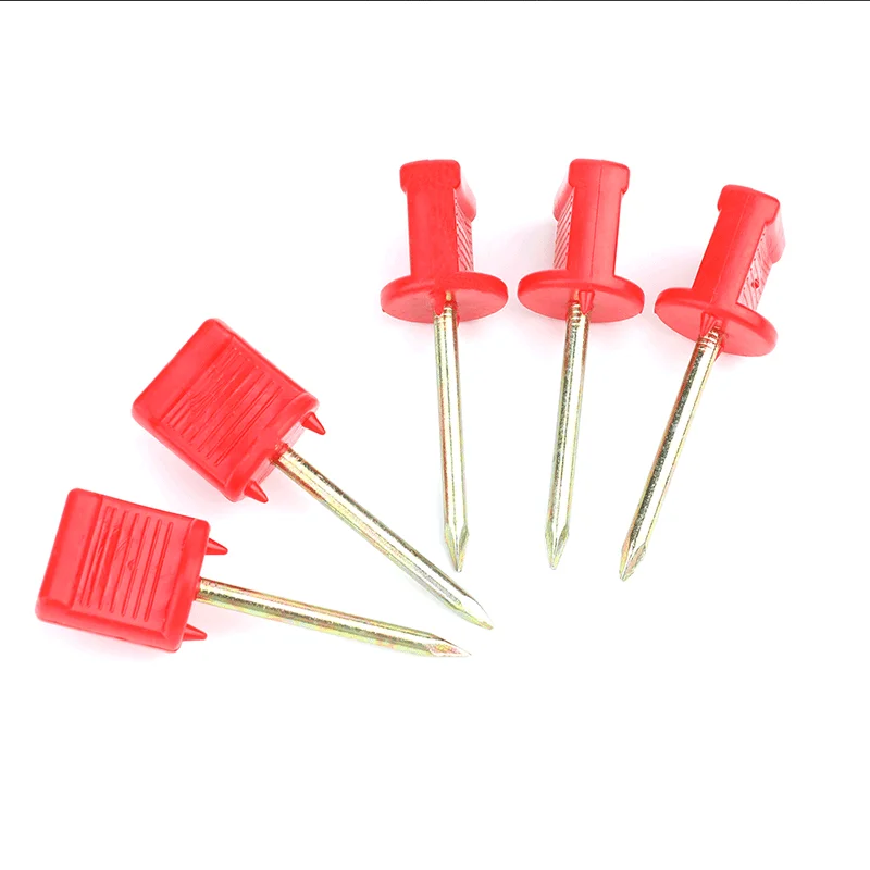 12PCS Archery Target Nail Manganese Steel Paper Fixed Pin Black Red White Outdoor Shooting Hunting Accessories