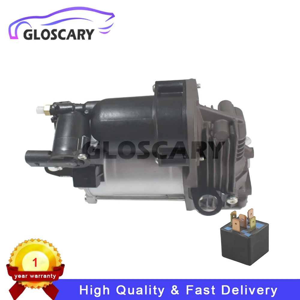 

For Mercedes W221 W216 CL S Class 2007-2013 Air Suspension Compressor Pump With Relay 2213201604 2213200704 2213201704