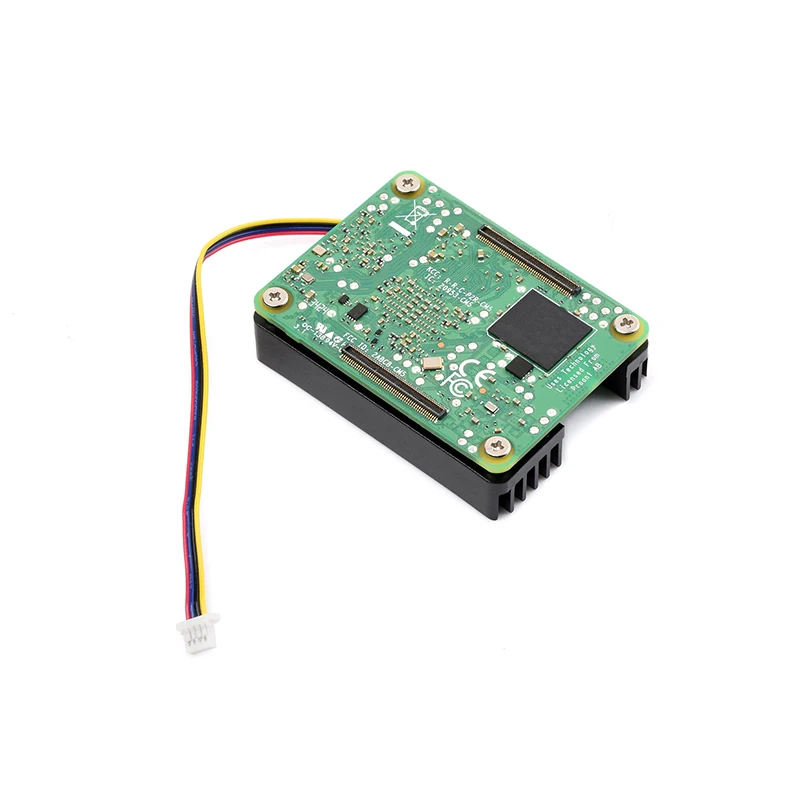 CM5 5V 3007 B Cooling Fan Compute Module 5 Cooler Heatsink Adjustable Speed Low Noise With Thermal Tapes For Raspberry Pi