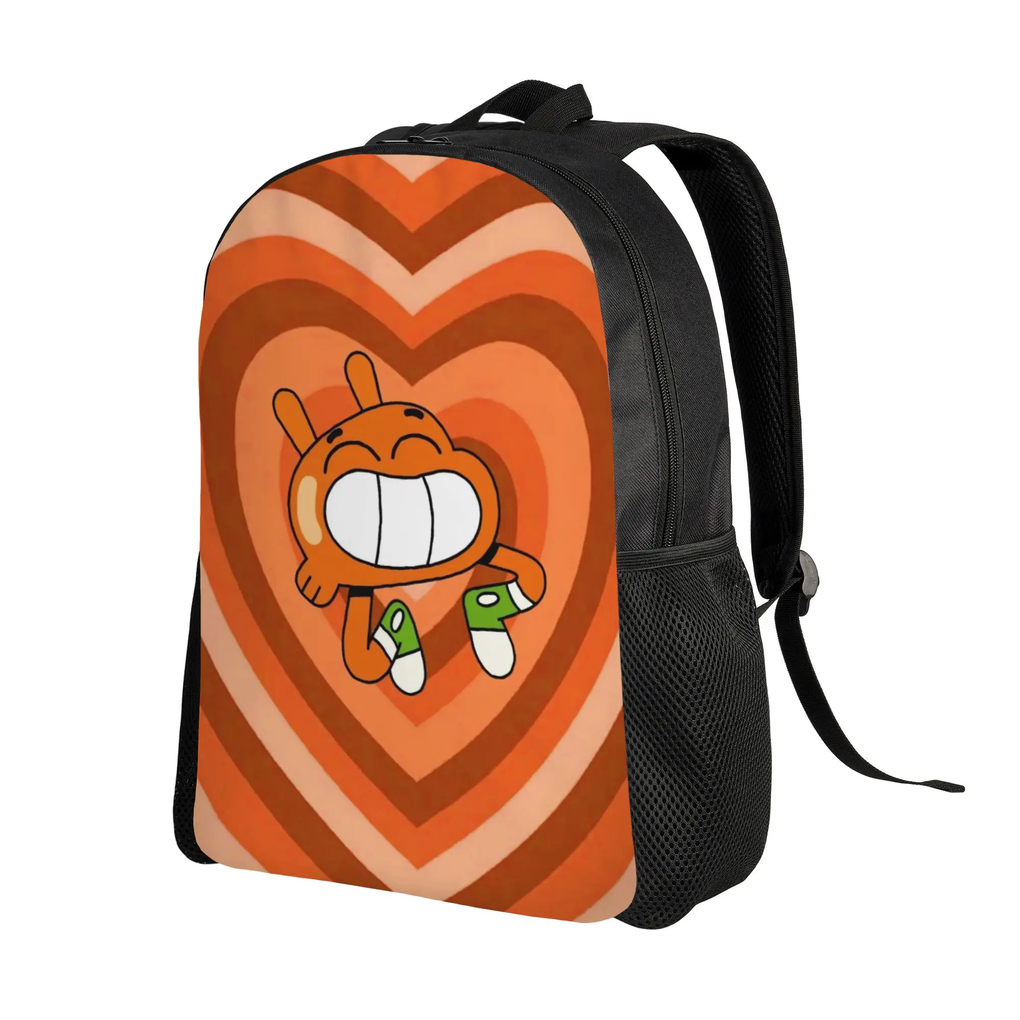Darwins Heart Backpack with Pocket Student Hiking Travel Amazings Gumballs Daypack for Men Women Laptop Computer Canvas Bags