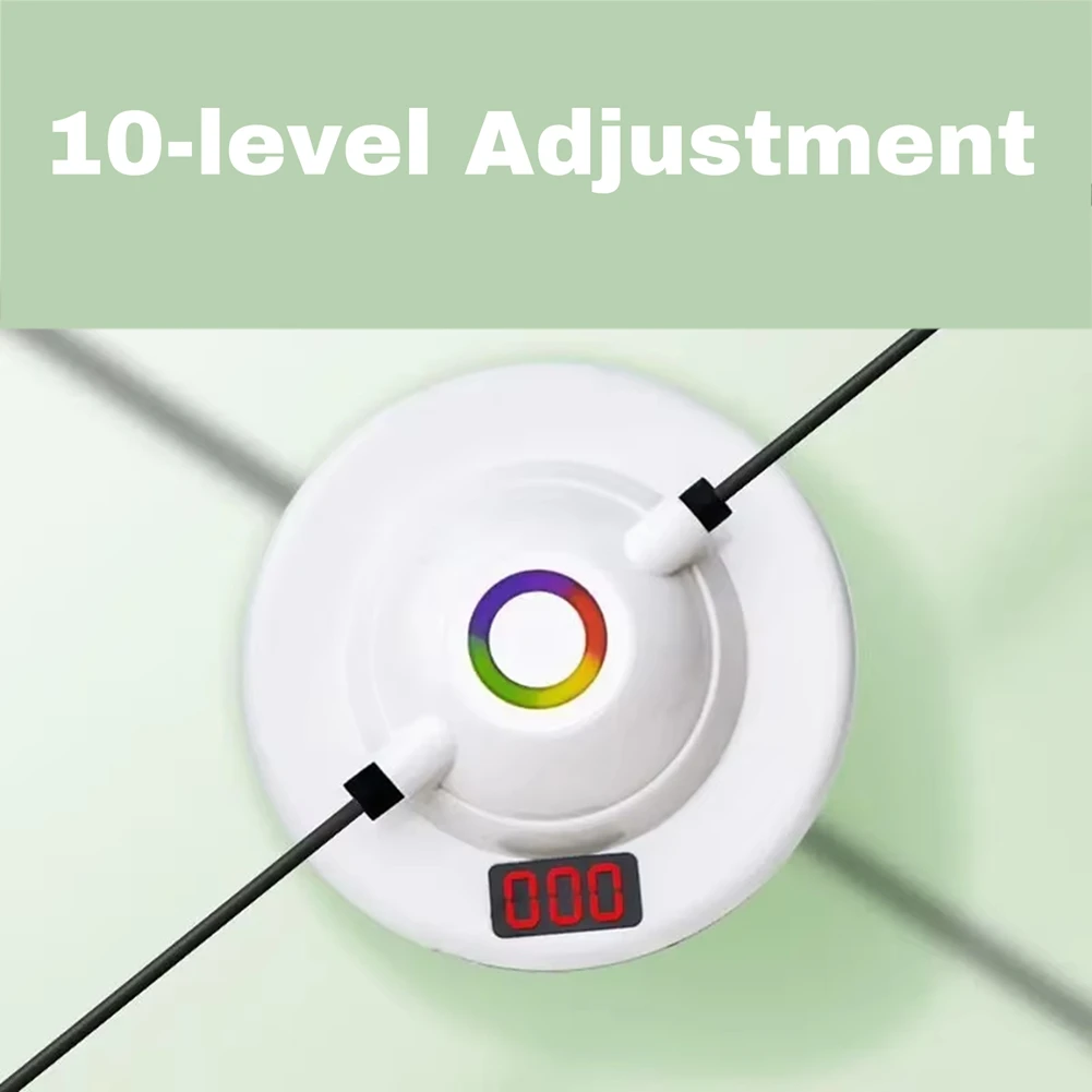 QA88X เครื่องกระโดดไฟฟ้าอัตโนมัตินับข้ามเชือกสําหรับเด็กเชือกกระโดดไร้สายออกกําลังกายในร่ม/กลางแจ้งสีเขียว