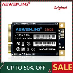 AEWENLING 컴퓨터용 내장 솔리드 스테이트 하드 드라이브, HP 노트북용 mSATA SSD, 128GB, 256GB, 512GB, 미니 SATA3, 64GB, 1TB HDD, 3cm x 5cm