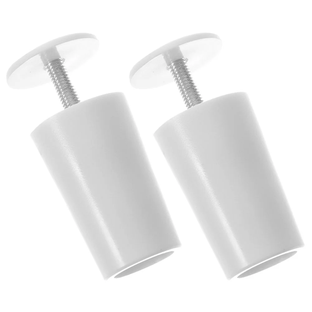 

2 Pcs Blinds Shutter Fasteners Roller Shutters Stop Stopper for Replacement Window Parts White Curtain Stoppers