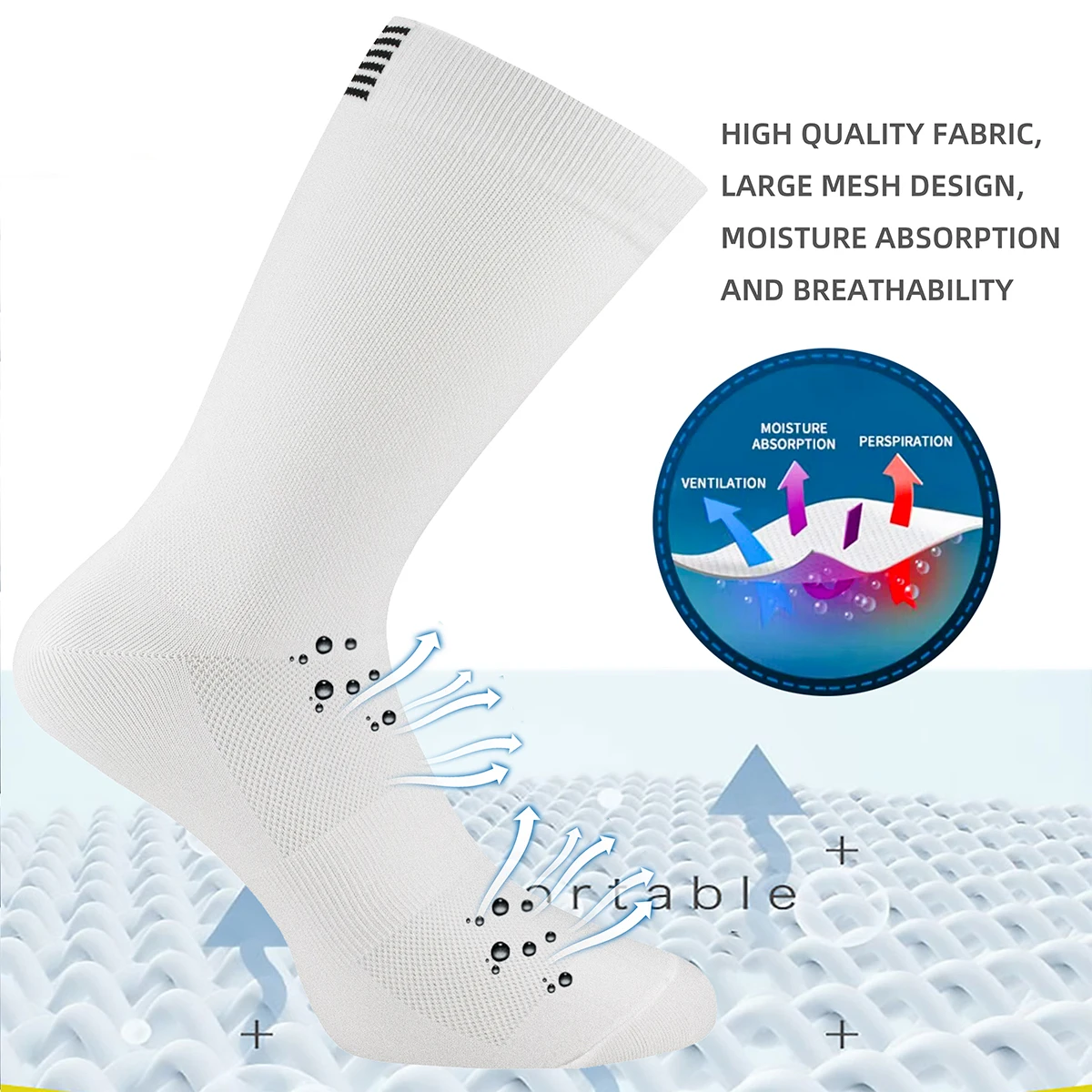 High Quality Profession Team Men Women Cycling Socks Bike Socks Breathable Bicycle Socks Outdoor Sportswear Racing Socks 2021