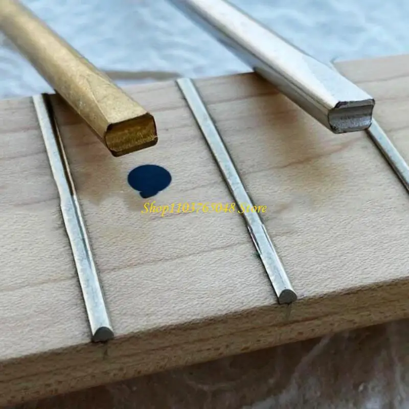 R53E Electric Acoustic Guitar Fret Wire Twisted Loose Reset Needle Guitar Fret Tool Installation Needle Luthier Tool