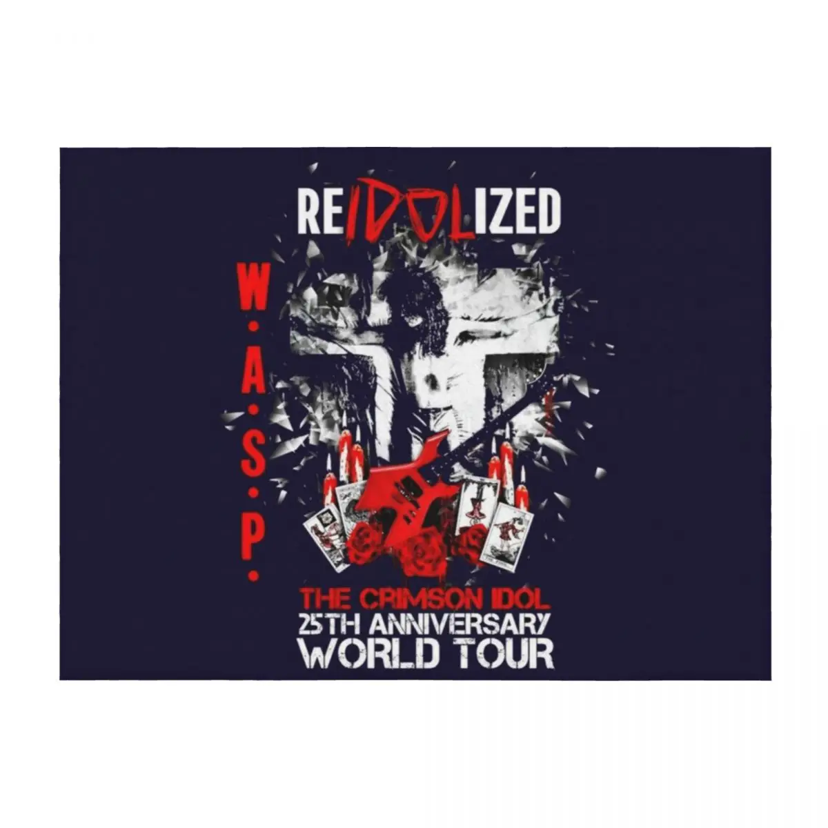 

new perfect disegns wasp band world tour 25th Throw Blanket Furrys halloween Decorative Throw for babies Blankets