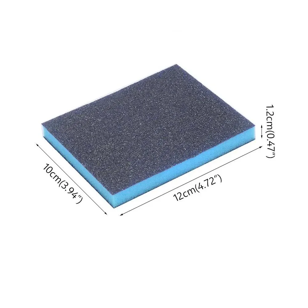 1Pcs, Dry and Wet Sanding Sponge Block, Double Sided Sponge, Cleaning Sponge Block, High Quality