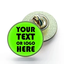 Wholesale customization of high-quality metal blank badges, round square blanks, lapel pins