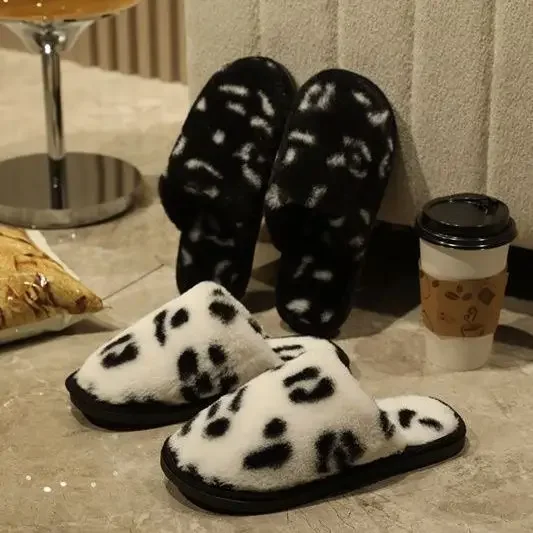 

Новинка 2024, домашние тапочки на мягкой подошве для женщин и мужчин, зимняя плюшевая теплая обувь, модная повседневная хлопковая обувь, Тапочки