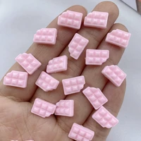 30Pcs New Cute  Chocolate Series Resin Flatback Ornament Jewelry Making Manicure Hairwear Accessorie 4