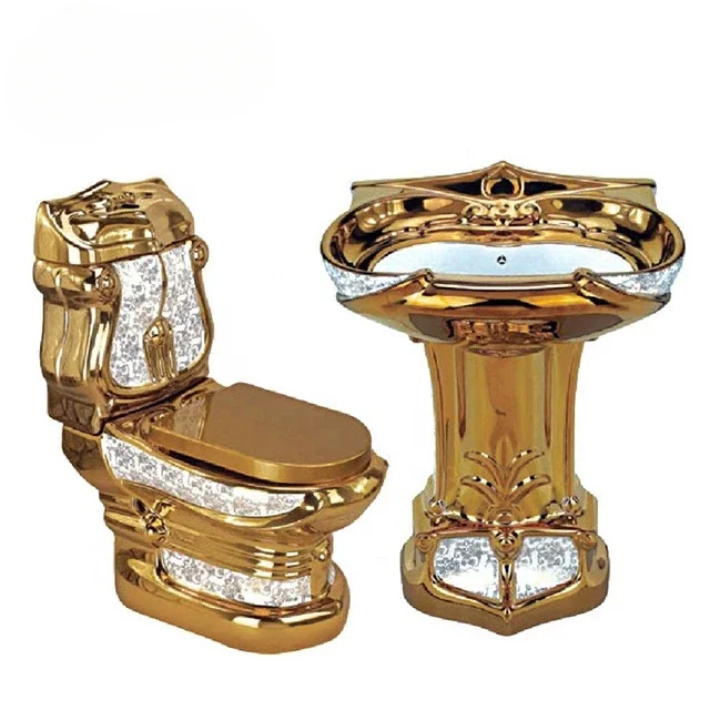 

Royal Ceramic Gold Luxury Two-piece Bucket