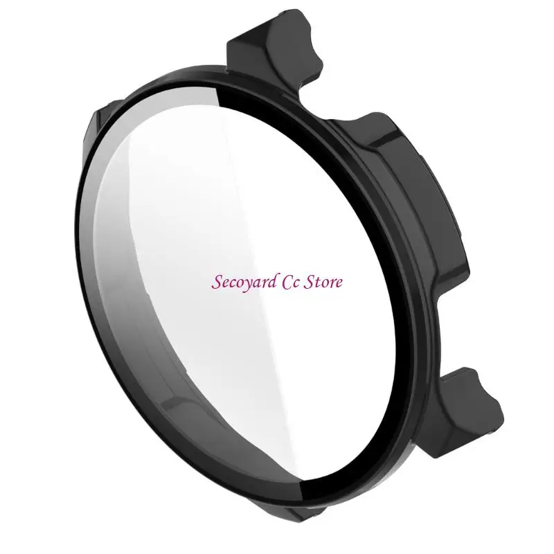 N3UC Smartwatch Cover Shell Case with Tempered Glass Film for Balance 2 Watch Screen Protector Film Cover Scratchproof Case