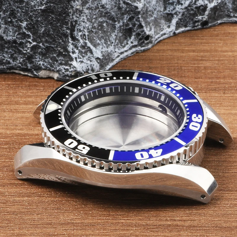 Корпус для часов HEIMDALLR SBDC001 Стальной корпус для часов C3 супер светящееся сапфировое стекло подходит для NH35/NH36 Часы для дайвинга с автоматическим механизмом