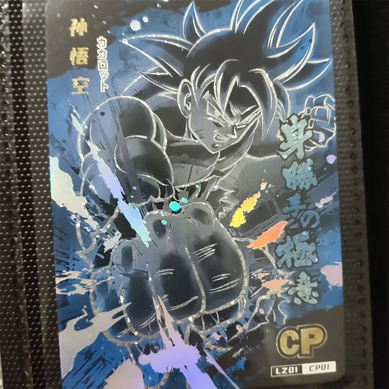 Anime Dragon Ball CP Cards Son Goku Vegetto Broli Vegeta Iv Gogeta Collectible Cards Christmas Birthday Gifts Children's Toys
