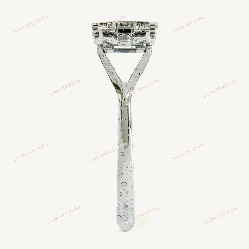 Interchangeable Blade Triple Razor Razor Bald Artifact (Stainless Steel)