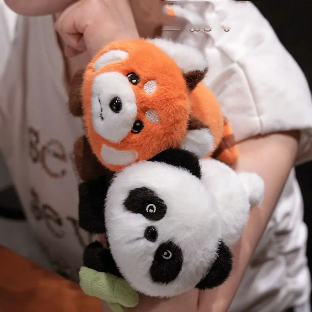 Simulatie Slap Armband Serie Pols Stijl Schattige Pop Pluche Pop Slap Armband 26cm Zachte Panda Pluche Polsband Verjaardagscadeau