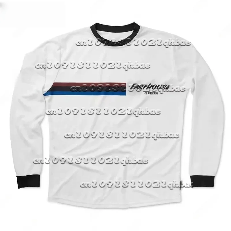 

2025 Hot Selling New Men's Women's Motorcycle Riding Long Sleeved T-Shirt Quick Drying Casual Breathable Oversized Sports Shirt