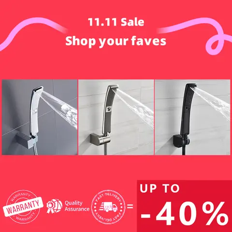 Waterfall Handheld Shower Head High Pressure Robern