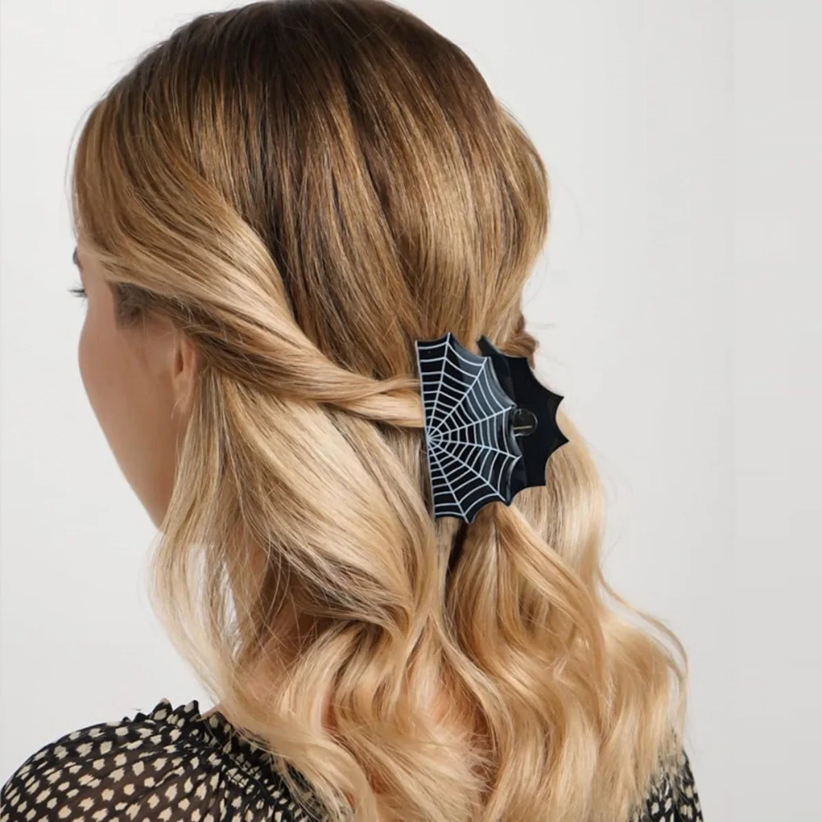 إكسسوارات شعر مضحكة للهالوين اللطيفة |    حامل ذيل حصان على شكل حيوانات كرتونية مع تصميم مرح على شكل قمر ونجمة |   مثالية لجميع القديسين