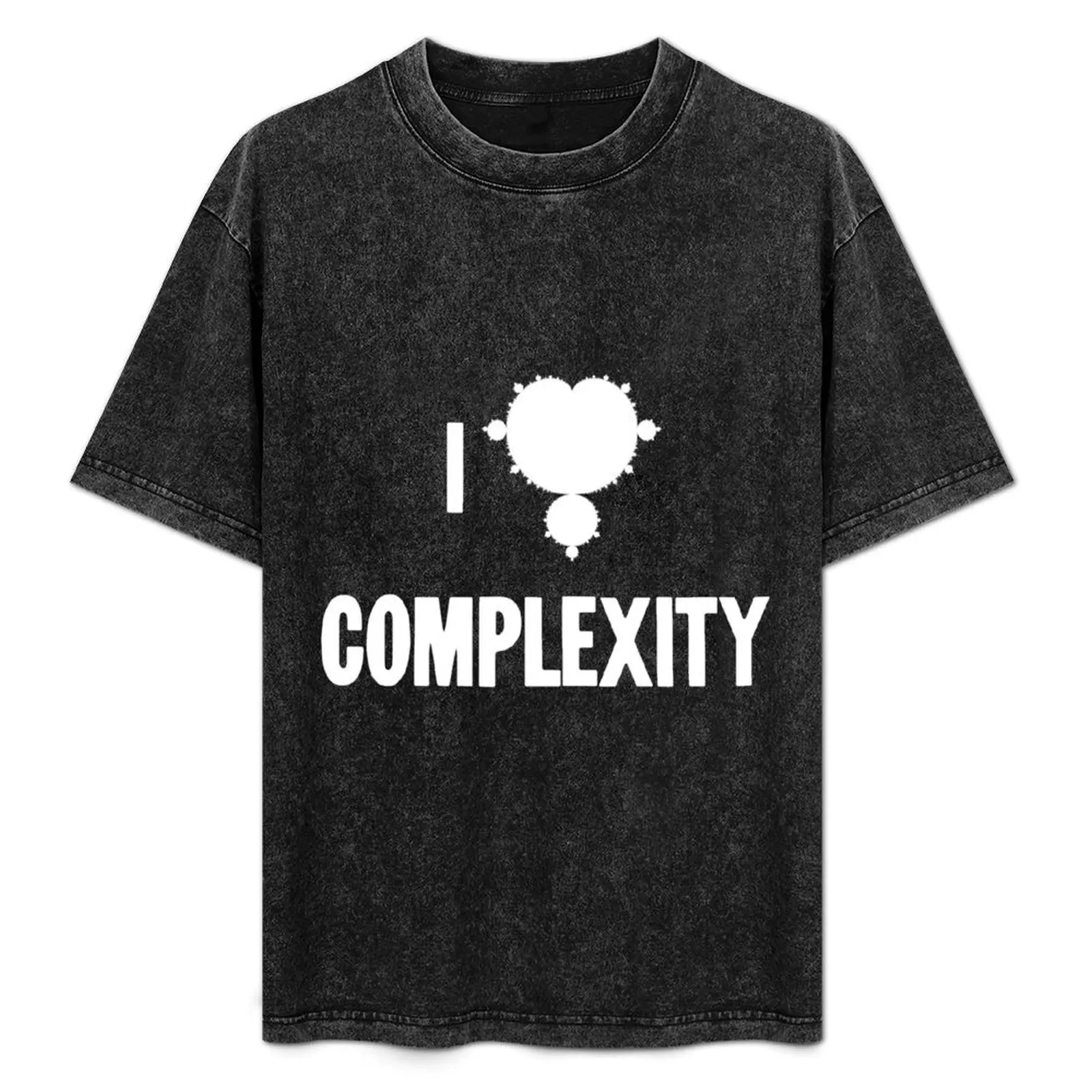 

I [Mandelbrot Set] Complexity T-Shirt Modern Style Print T-Shirt