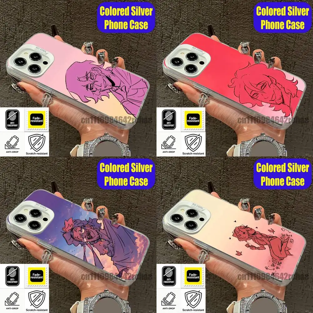 

For E-Epic The Musical Telemachus Odysseus Phone Case iPhone 15,17,12,14,13,16,11,E,Max,Plus,Air,Pro,Mini Color Silver Cover