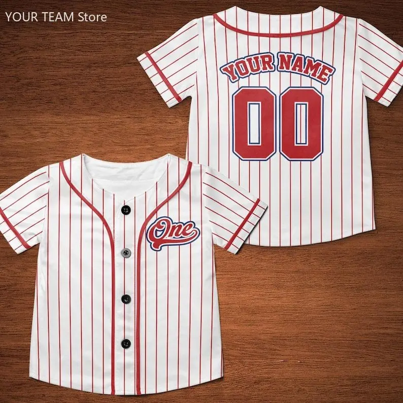 Personalized Kids Baseball Jersey, Custom Birthday Baseball Jersey Shirt,Birthday Gift For Youth, Family Jersey Team Gift