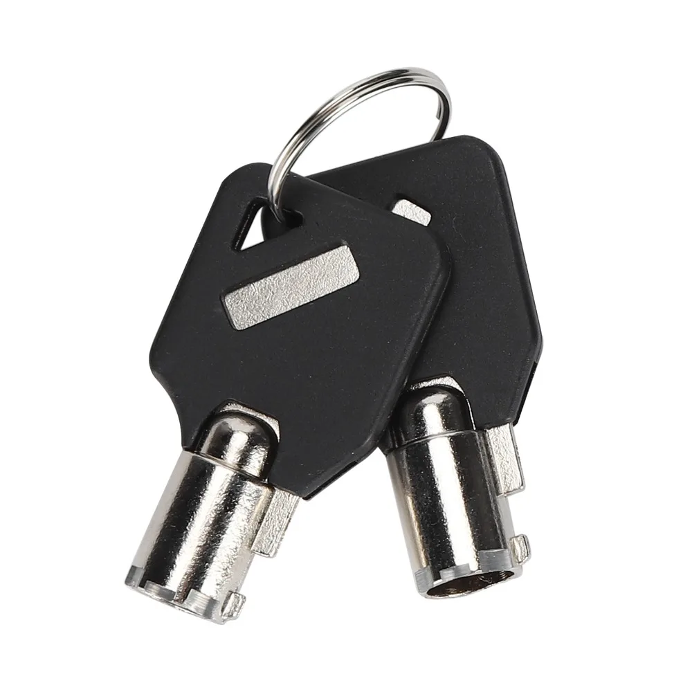 

3*7 Keyhole Laptop Lock 2 m Cable with 2 Keys Computer Lock Swivel Joint Zinc alloy for OS/X /Lenovo/ Asus/ iMac /Surface