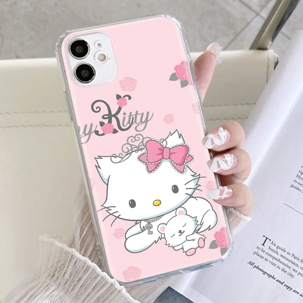 Charmmy Kitty casing transparan untuk Motorola Moto Edge 30 Fusion Neo penutup