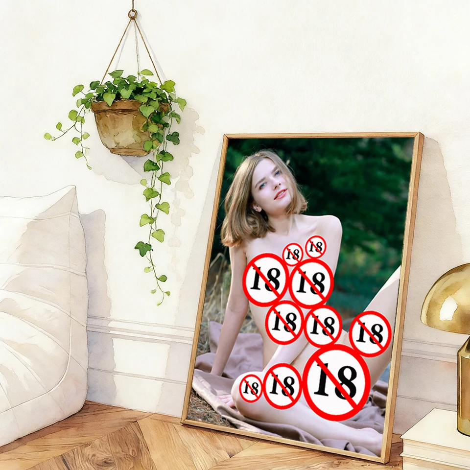 

114114 Poster Nude Print Room Captivating Canvas Art