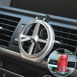 Car Accessories Car Drink Holder Drink Cup Holder with Cooling Fan, Foldable and Adjustable Holder for Drink Bottles and Cans