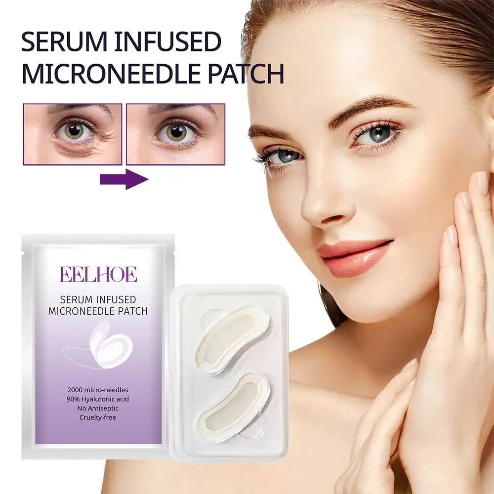 Micro-needle Under Eye Patch Eye Mask Anti-Wrinkle Eye Smooth Eye Circles Moisturizing Care Dark Crow's Patches Hydrating