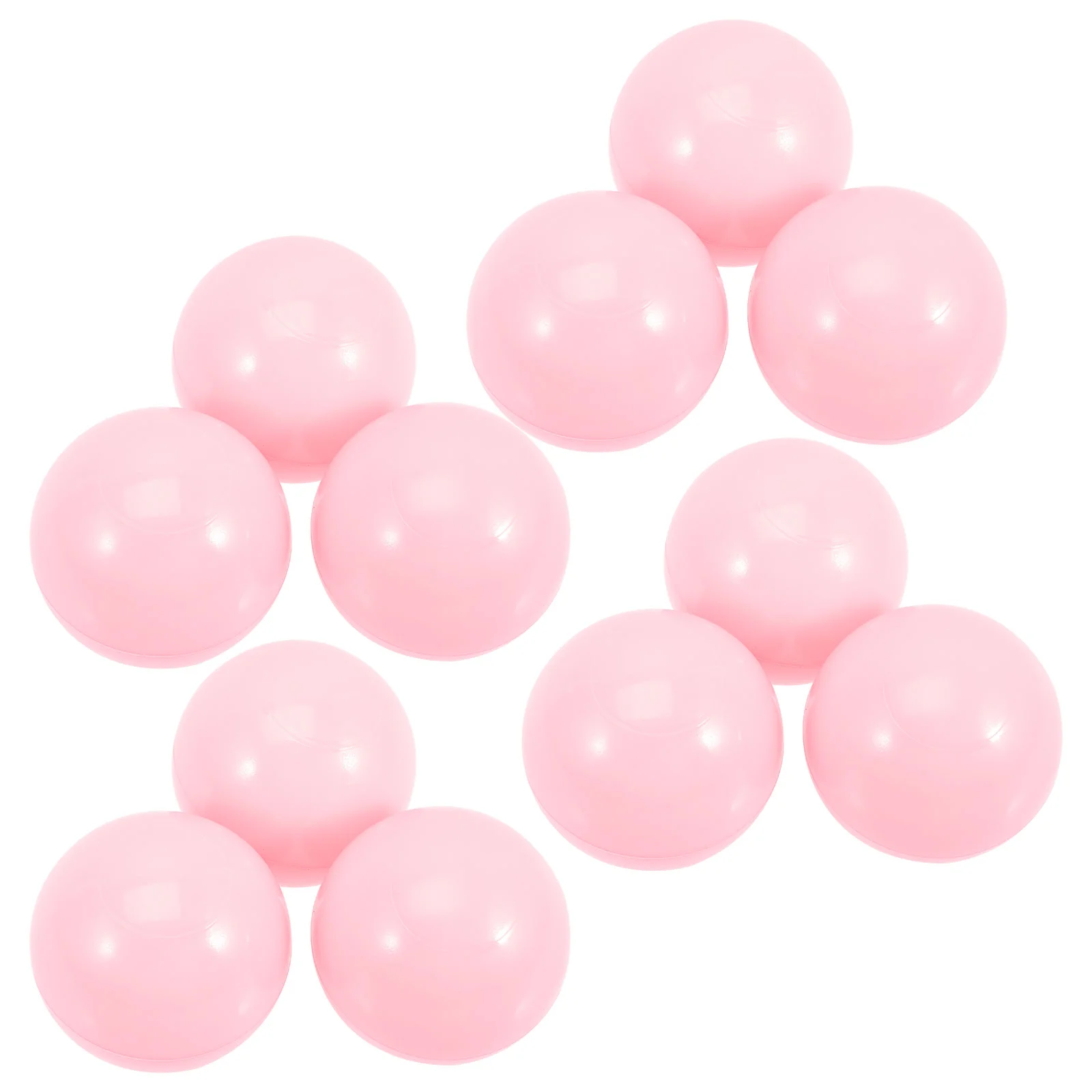 

100 Pcs Prom Props Ocean Ball Wave Plastic Balls Pits Toy Ballpit Kids Bulk 7x7cm Small Toddlers Pink Children Pool Crush Proof