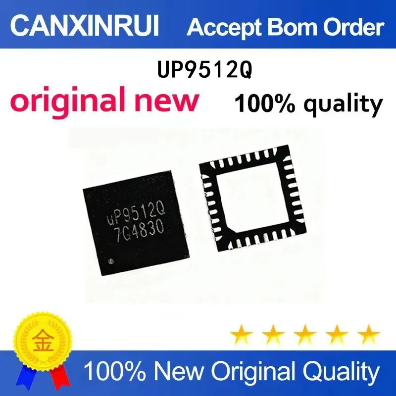 

(5 Pieces) UP9512Q UP9512R UP9512RQGJ QFN UP9512S UP9512U Power Management IC New