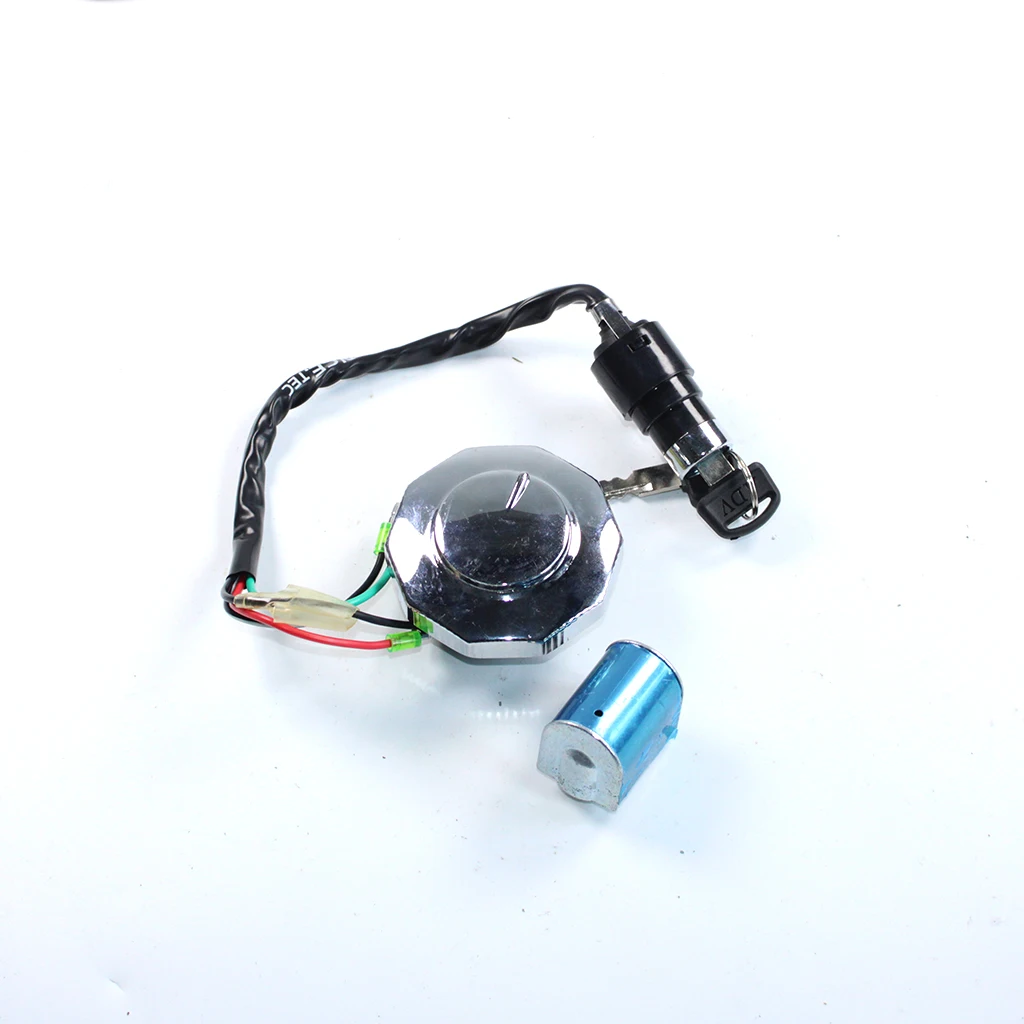 Fuel tank cap with key ignition switch with handle lock For HONDA CD 70 motorcycle motorbike ATV Dirt Pit Bike Parts