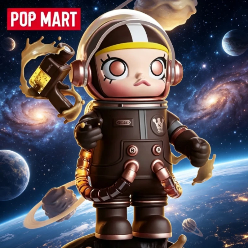 

POPMART MOLLY COLLECTION 100% Series Mind-blowing Star Tours Food Embodiment Creative Ornament Lucky Gift