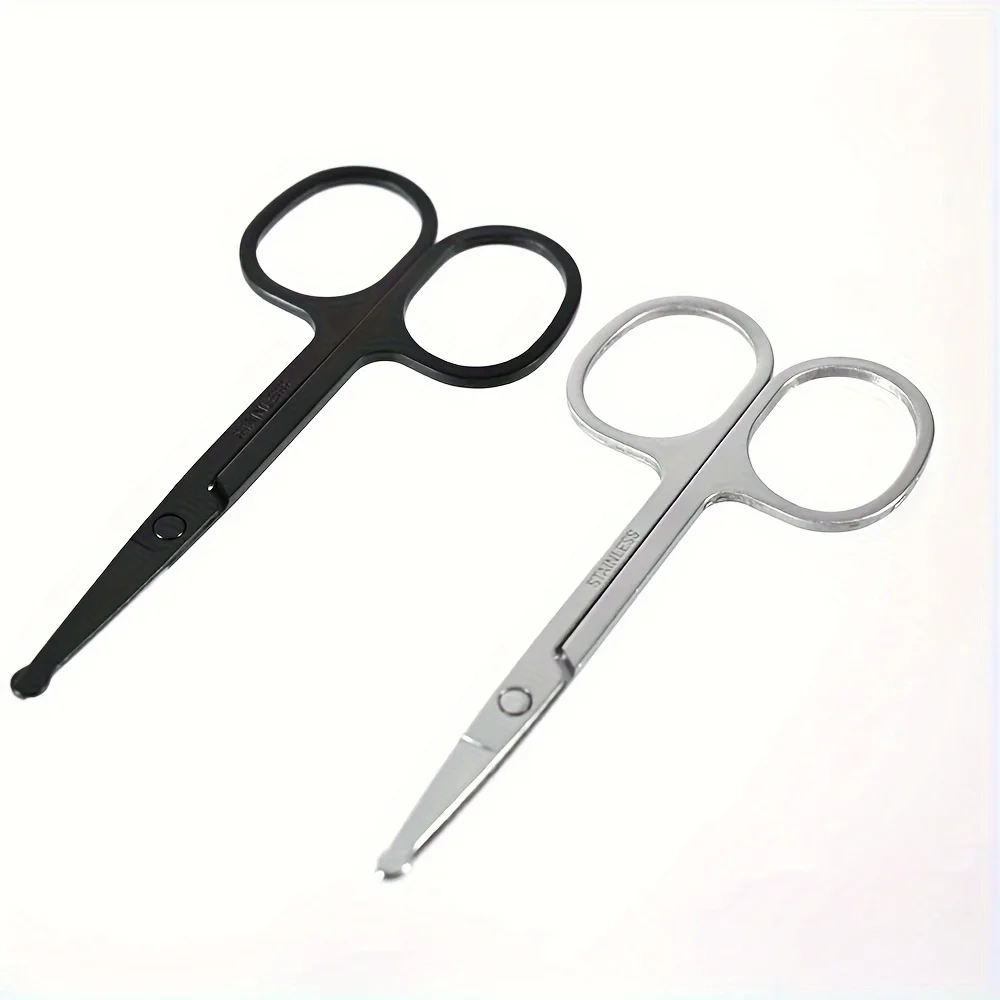 Stainless Steel Eyebrow Eyelash Nose Hair Scissors Remover Makeup Tool Nail Scissors Manicure Cuticle Remove Cutter Trimmer