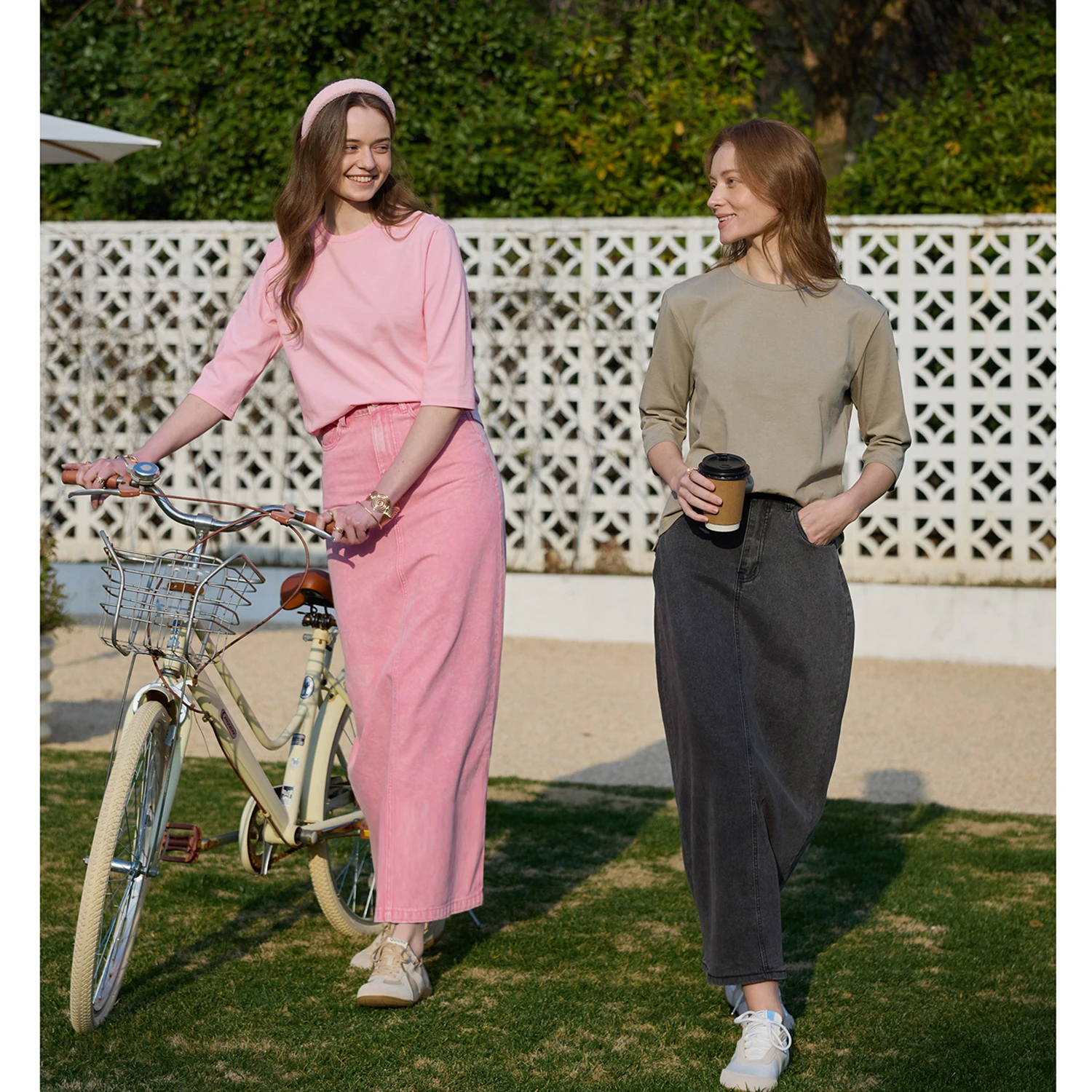 AP SS26 Women Cotton Shirt 4 Color Available Casual