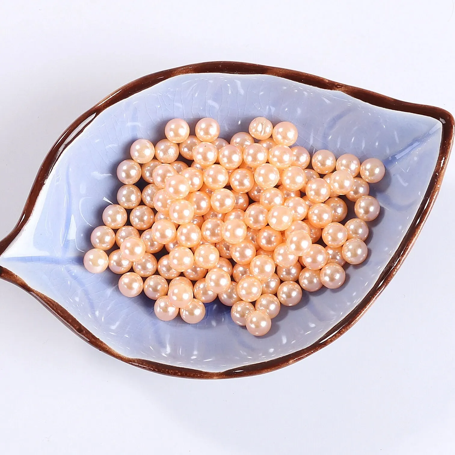 3/4/5/6/8Mm Multicolors No Hole Acryl Ronde Imitatie Parel Kralen Losse Kraal Voor Sieraden Maken Diy Accessoires
