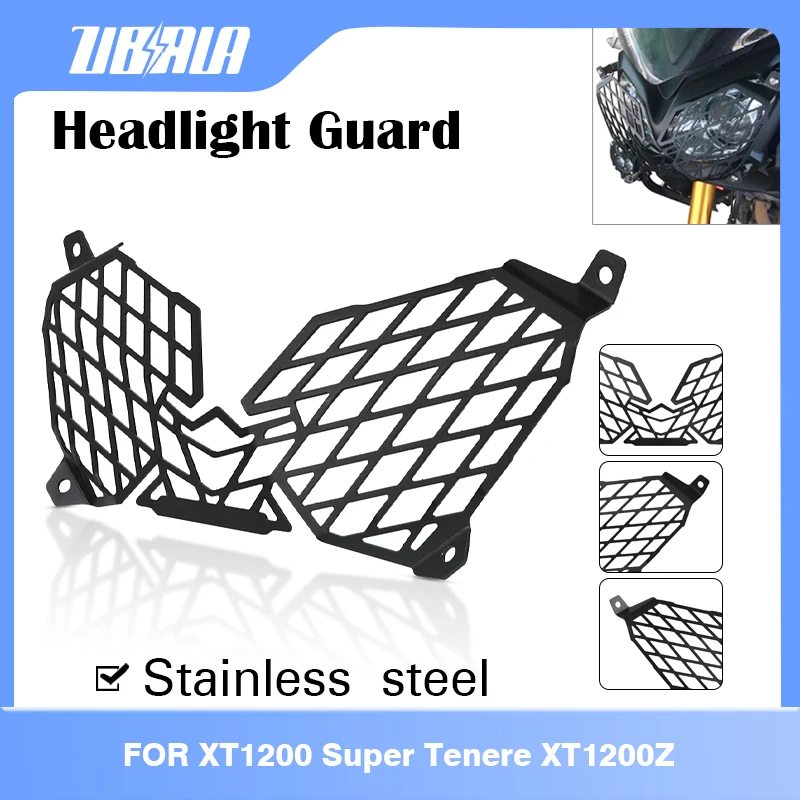 

FOR Yamaha XTZ 1200 Super Tenere XT1200Z/XTZ1200 2010-2021 2022 Motorcycle Accessories Headlight Grille Guard Cover Protection