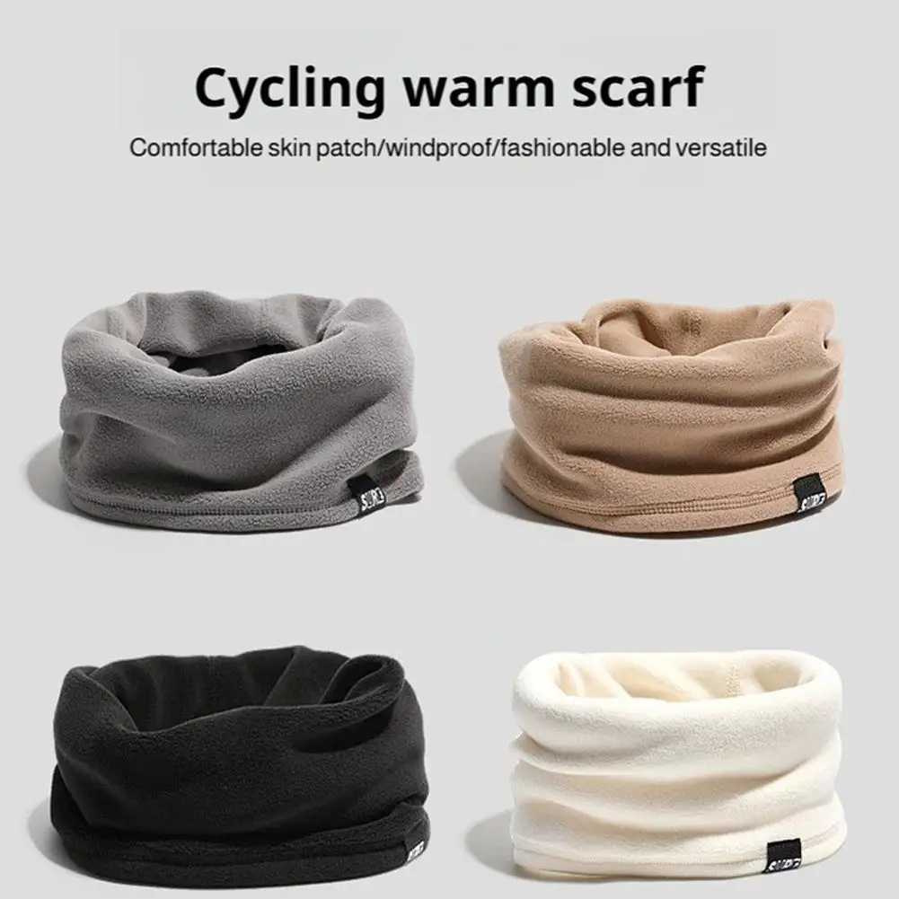 

Velvet Neck Warmer For Men Women Warming Neck Scarf Pullover Protection Winter Season Couple Versatile Neckerchief