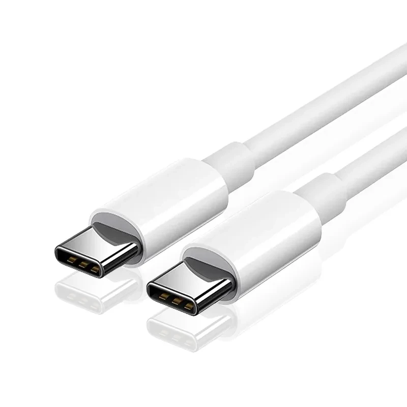 Kabel USB 100 do USB typu C do USB typu C kabel do szybkiego ładowania dla Huawei Samsung Xiaomi Macbook iPad linia danych typu C do typu C