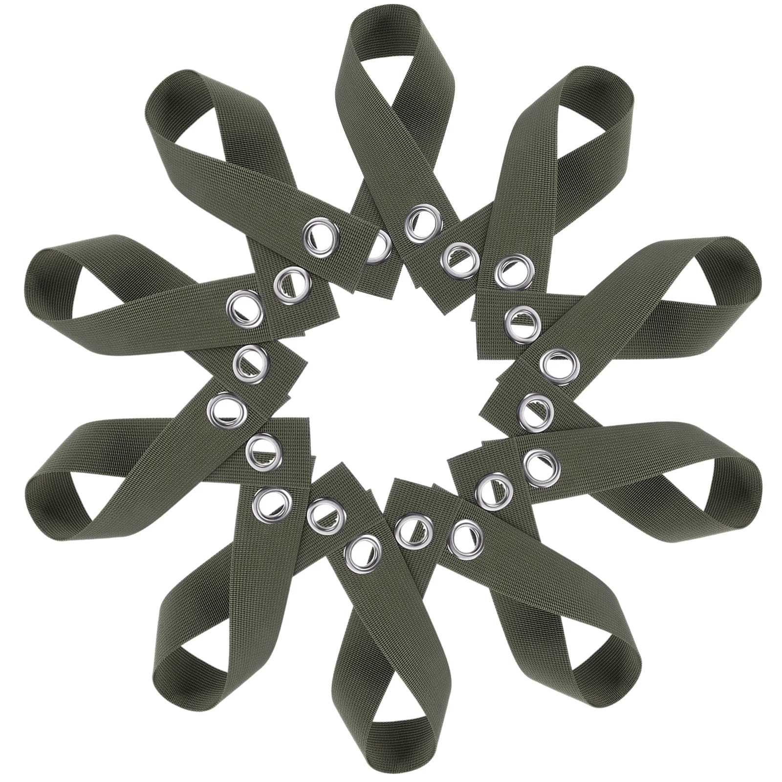 

10Pcs Tree Support Nylon Straps Durable Fixing Belts for Garden Plants Tree Straps Plant Support Strap Stump Fixing Tool