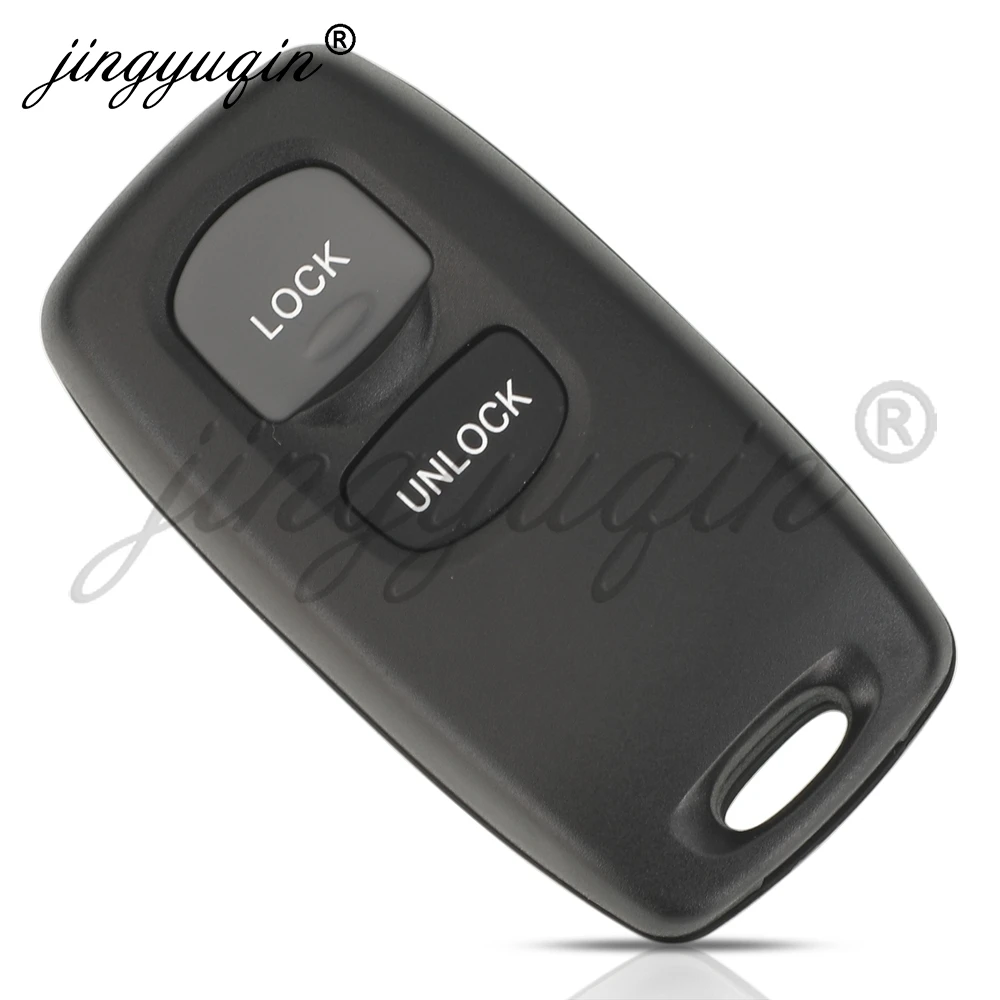 jingyuqin 2Buttons Remote Car Key 433MHZ FSK For Mazda M6 2 3 6 Series 2003-2010 Ford Ranger Everest 41803 41804 41847 41835 Fob