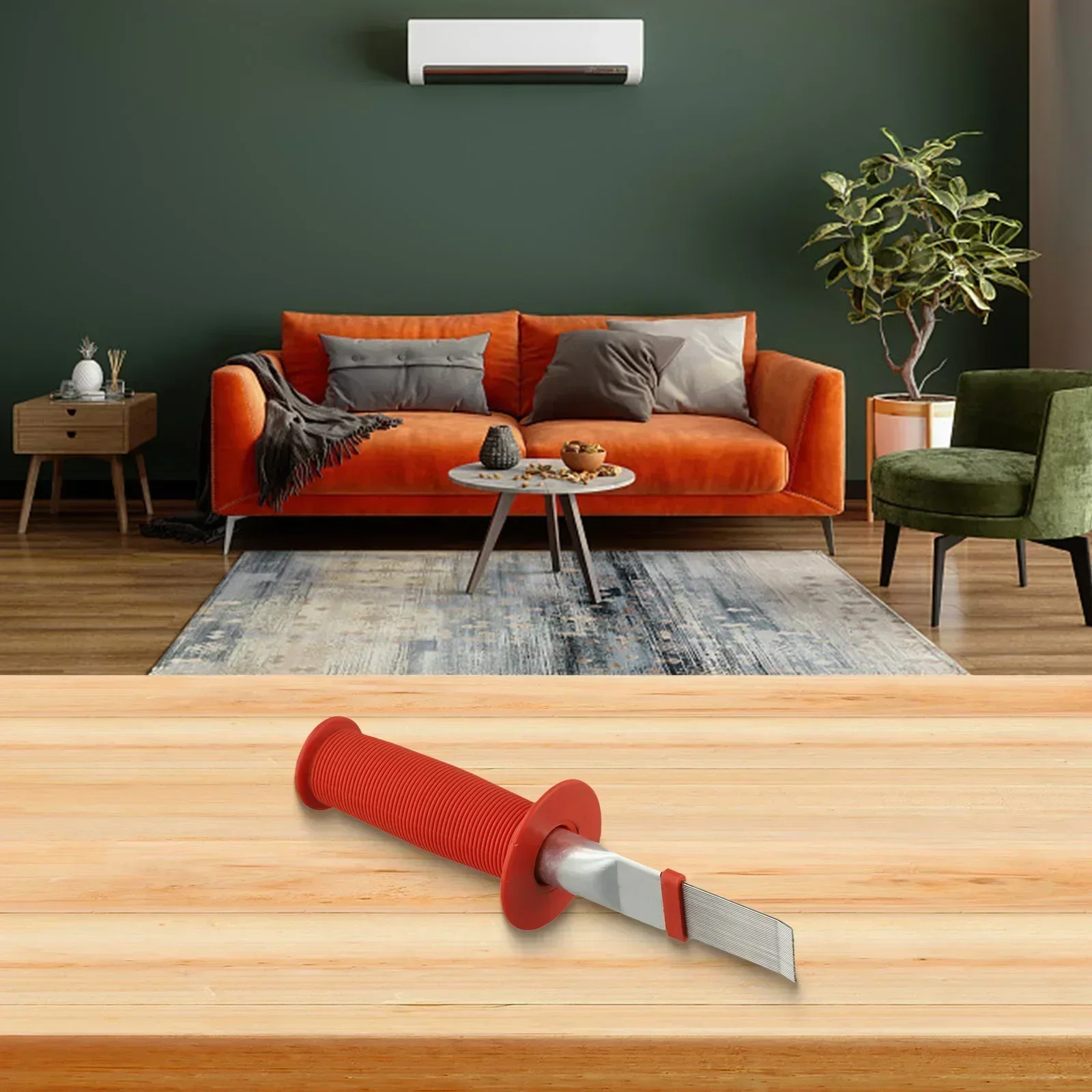 

20*4 см инструмент для очистки HVAC, инструмент для очистки, двухслойная стальная проволока, инструмент для повышения эффективности кондиционеров