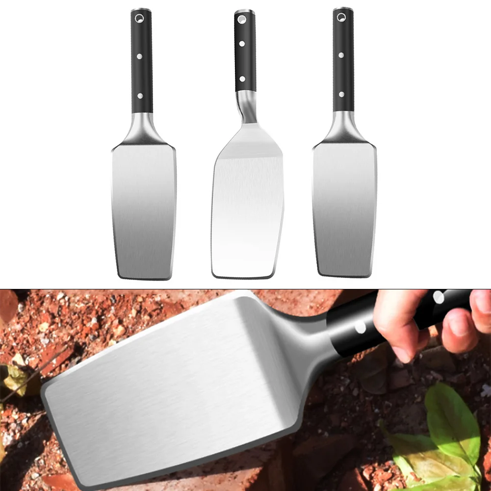 

Stainless Steel Handle Brick Cutter Trowel Double-faced Brick Cutter Wall Tool Roof Brick Cutter Building Tools