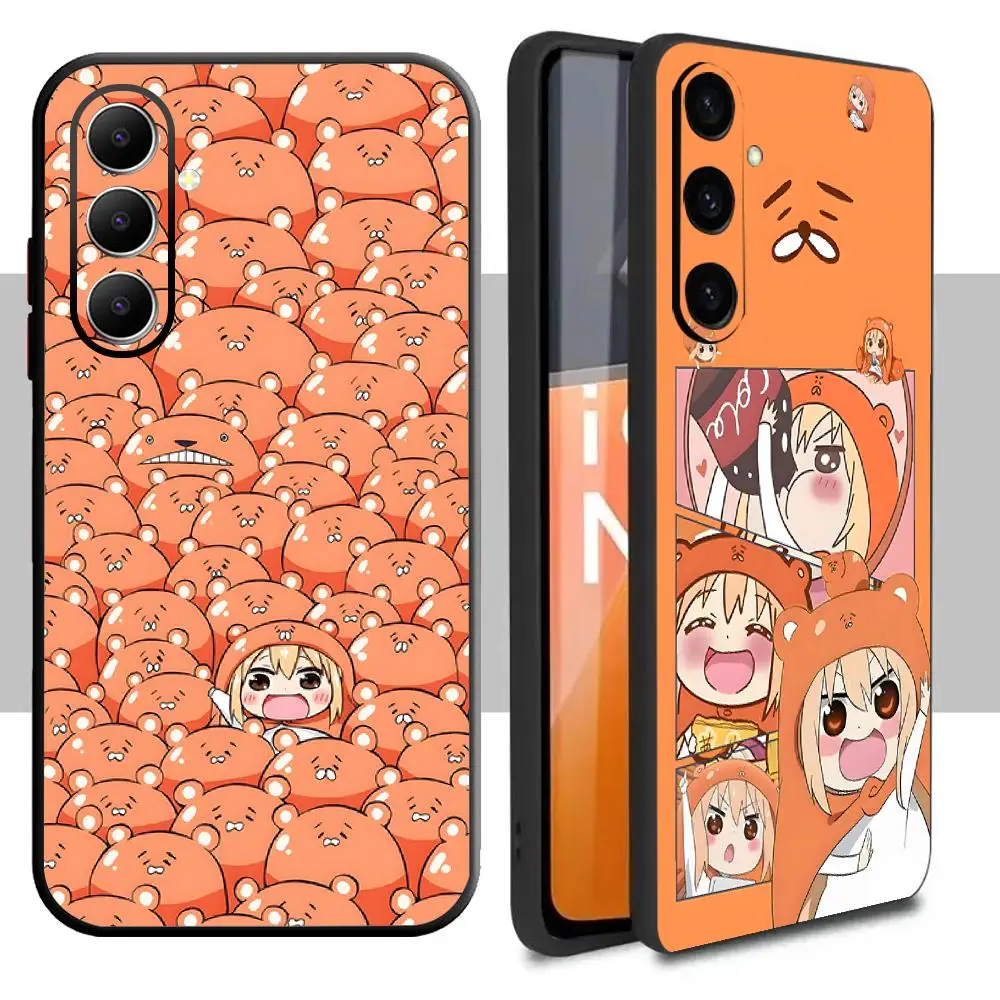 Himouto! Umaru-chan  Phone Case For Samsung Galaxy A16 A56 A36 A26 A06 A55 A54 A15 A35 A25 Soft Black