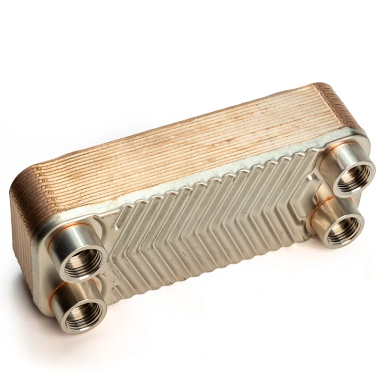 Small heat exchanger, brazed plate heat exchanger, hot and cold heat exchanger B3-012